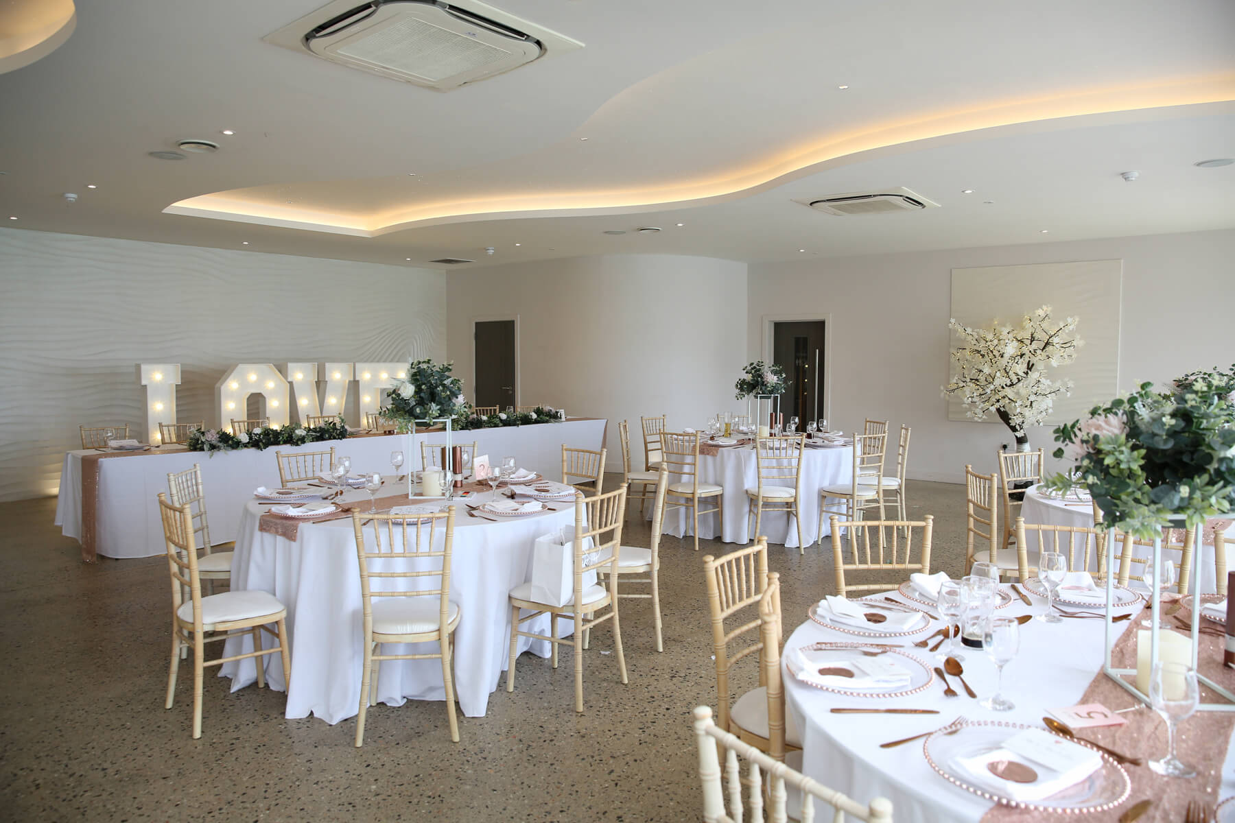 sandy cove wedding reception venue