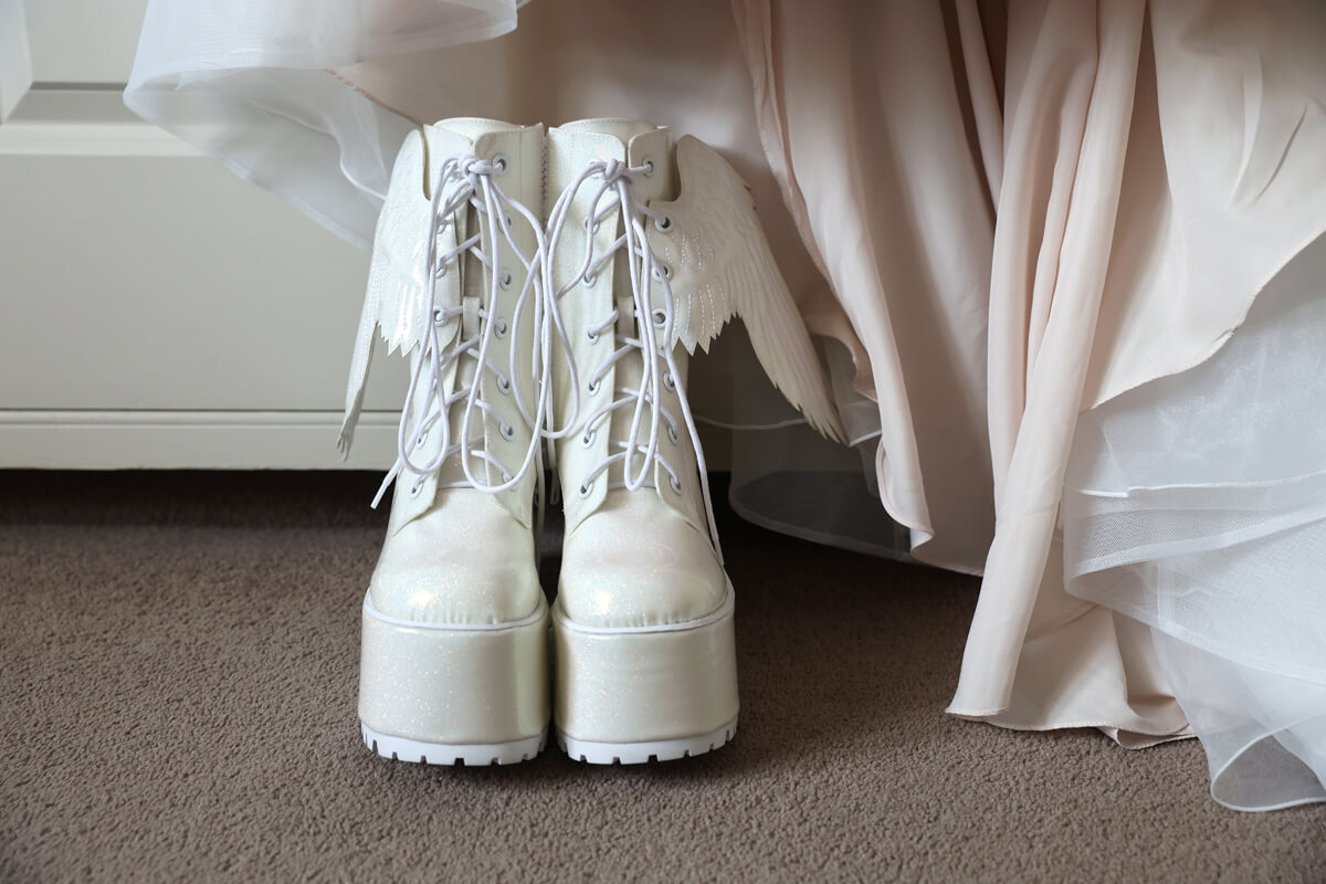 wedding boots
